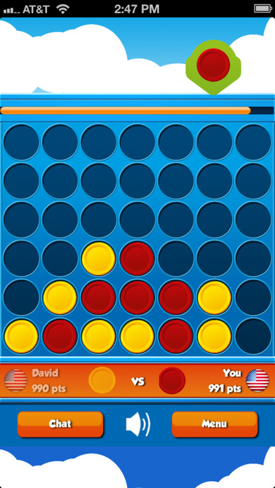 Emulate iPhone app 4 in a Row Multiplayer using MyAndroid Emulate iPhone app 4 in a Row Multiplayer using MyAndroid