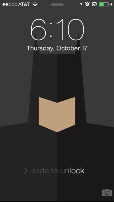 Emulate iPhone app 4K Batman WALLPAPERS using MyAndroid