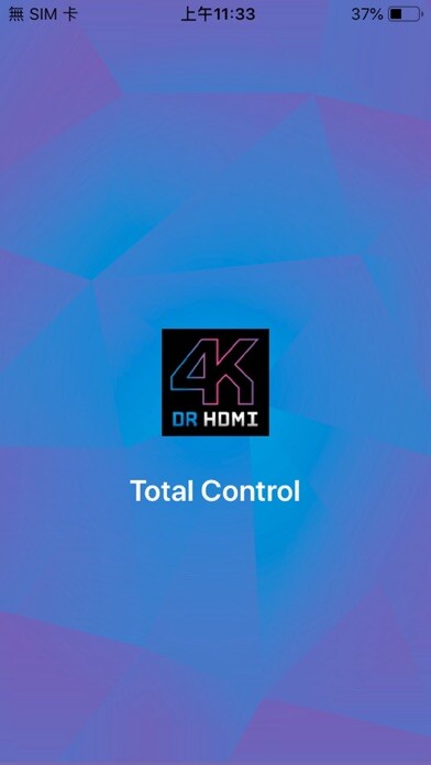 Emulate iPhone app 4K DrHDMI Total Control using MyAndroid