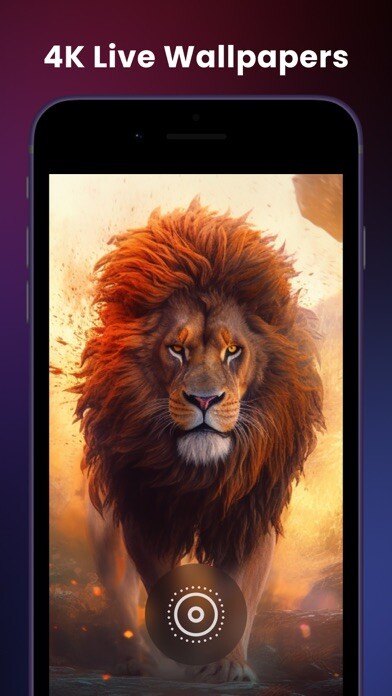 Emulate iPhone app 4k live wallpapers : 3d screen using MyAndroid