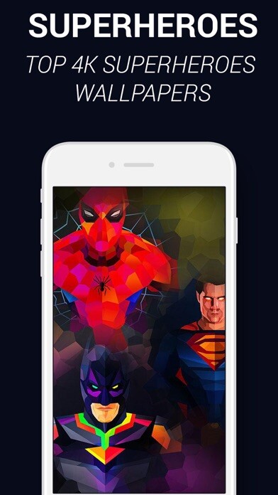 Emulate iPhone app 4K Superheroes Wallpapers using MyAndroid Emulate iPhone app 4K Superheroes Wallpapers using MyAndroid