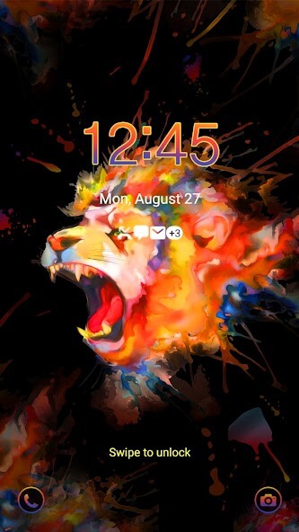 Run android online APK 4K Wallpaper HD - Lion Ink Spray from MyAndroid or emulate 4K Wallpaper HD - Lion Ink Spray using MyAndroid