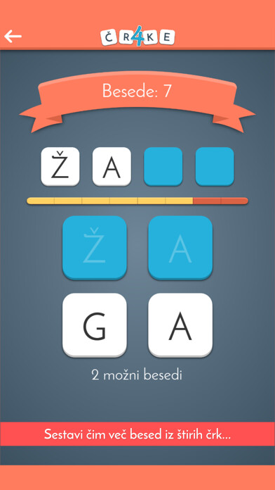 Emulate iPhone app 4 Letters - Find & Make Words! using MyAndroid Emulate iPhone app 4 Letters - Find & Make Words! using MyAndroid