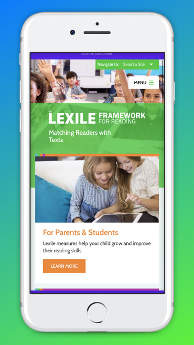 Emulate iPhone app 4Lexile using MyAndroid