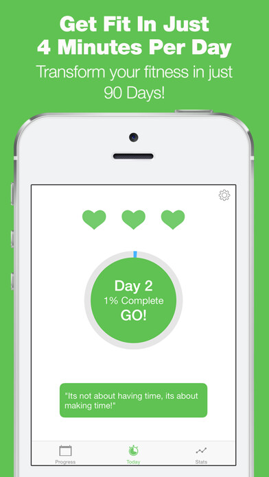 Emulate iPhone app 4 Minute Burpee Challenge - Get Fit in 90 Days of Intensive Tabata Interval Training using MyAndroid Emulate iPhone app 4 Minute Burpee Challenge - Get Fit in 90 Days of Intensive Tabata Interval Training using MyAndroid