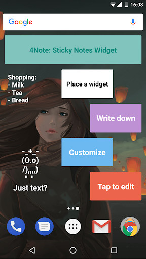 Run android online APK 4Note: Sticky Notes Reminder from MyAndroid or emulate 4Note: Sticky Notes Reminder using MyAndroid