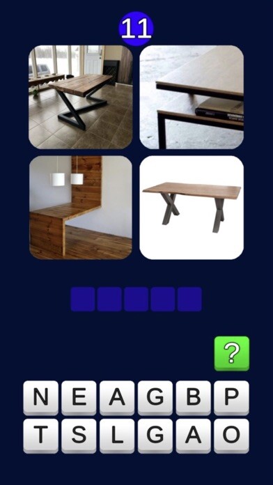 Emulate iPhone app 4 Pics 1 Word - 2021 using MyAndroid