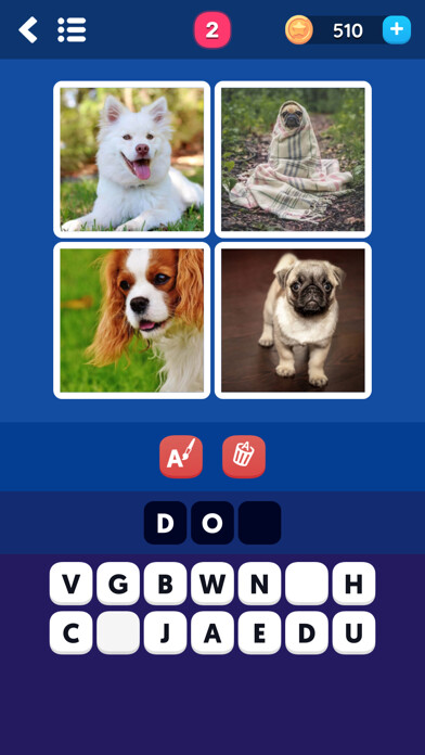 Emulate iPhone app 4 Pics 1 Word Photo Puzzle using MyAndroid Emulate iPhone app 4 Pics 1 Word Photo Puzzle using MyAndroid
