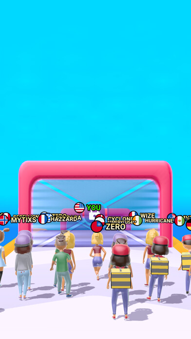 Emulate iPhone app 4 Pics 1 Word Run 3D using MyAndroid