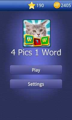 Emulate Android APK 4 Pics 1 Word: Whats the Word