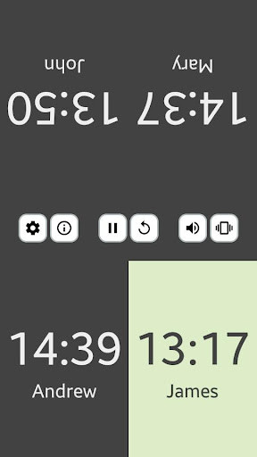 Emulate Android APK 4 Players Game Clock