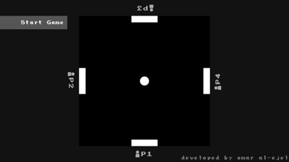 Emulate iPhone app 4Pong - 4 Player Pong using MyAndroid