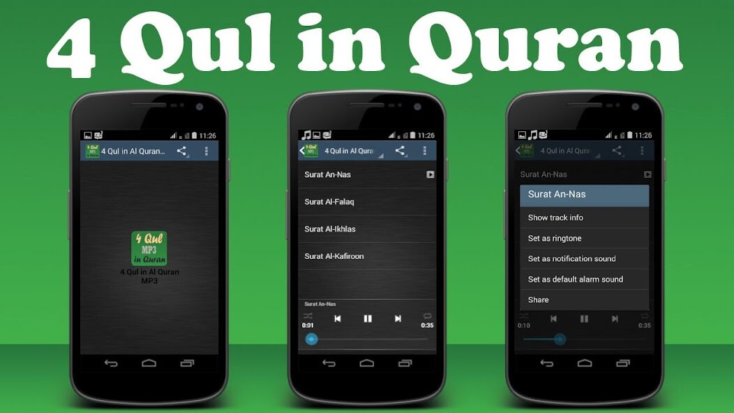 Run android online APK 4 Qul MP3 in Quran from MyAndroid or emulate 4 Qul MP3 in Quran using MyAndroid Run android online APK 4 Qul MP3 in Quran from MyAndroid or emulate 4 Qul MP3 in Quran using MyAndroid