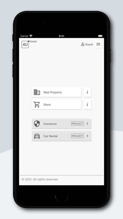 Emulate iPhone app 4U.HOUSE using MyAndroid