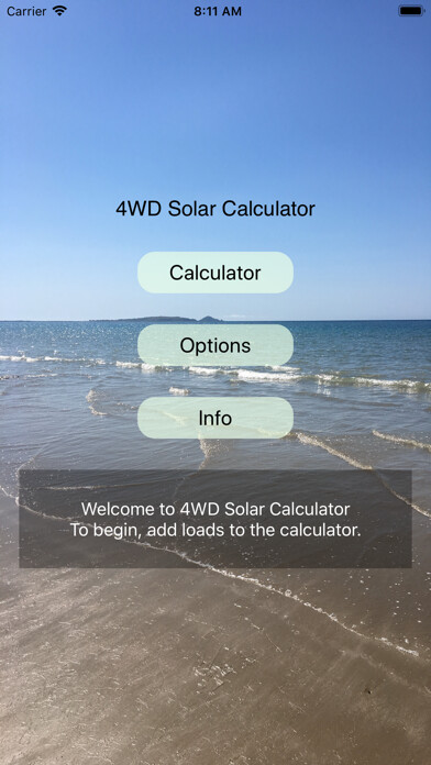 Emulate iPhone app 4WD Solar Calculator using MyAndroid Emulate iPhone app 4WD Solar Calculator using MyAndroid