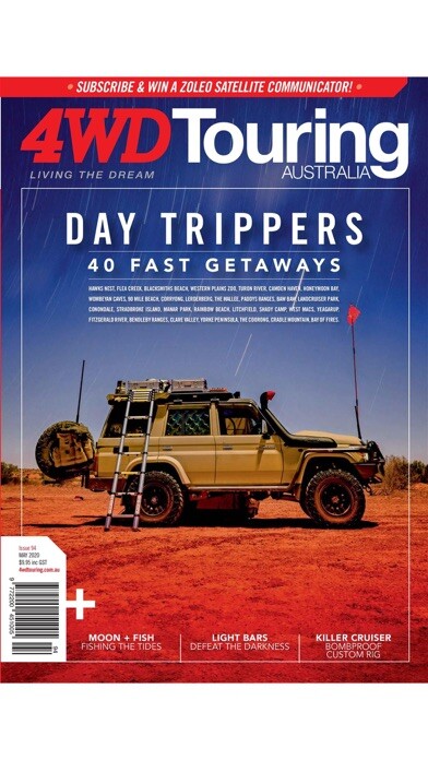 Emulate iPhone app 4WD Touring Australia using MyAndroid