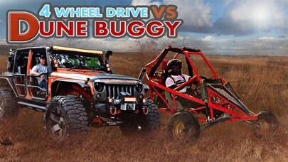 Emulate iPhone app 4 Wheel Drive Vs Dune Buggy - Free 3D Racing Game using MyAndroid