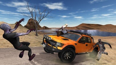 Emulate iPhone app 4x4 Offroad Car Driving Simulator: Zombie Survival using MyAndroid