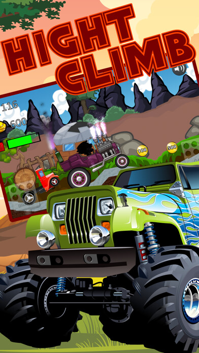 Emulate iPhone app 4X4 Truck Hill - Car Racing Games using MyAndroid