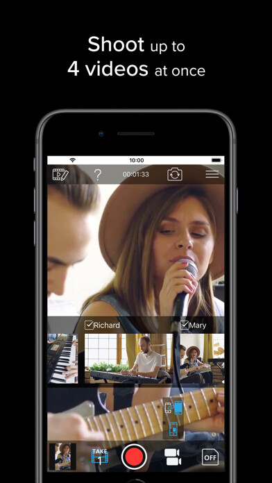 Emulate iPhone app 4XCamera Maker using MyAndroid