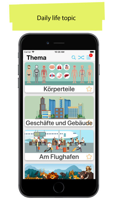 Emulate iPhone app 50.000 - Learn German using MyAndroid Emulate iPhone app 50.000 - Learn German using MyAndroid