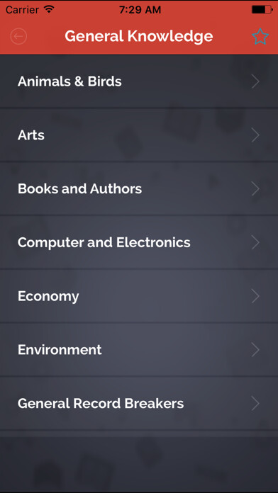 Emulate iPhone app 5000+ World General Knowledge - Medical,Inventions using MyAndroid