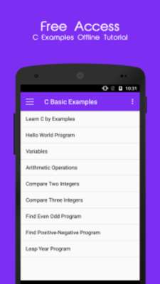 Emulate Android APK 500+ C Programming Offline Examples Emulate Android APK 500+ C Programming Offline Examples