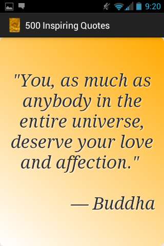 Run android online APK 500 Inspiring Quotes from MyAndroid or emulate 500 Inspiring Quotes using MyAndroid