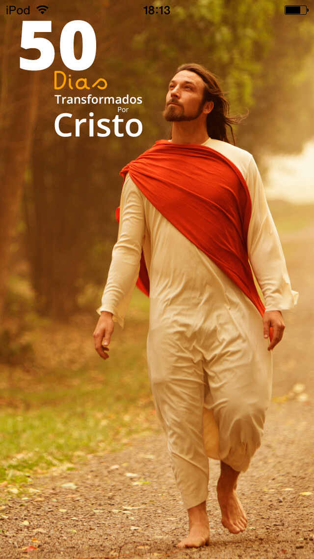 Emulate iPhone app 50 dias transformados por Cristo using MyAndroid