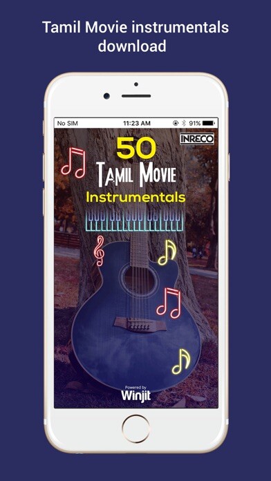 Emulate iPhone app 50 Tamil Movie Instrumentals using MyAndroid Emulate iPhone app 50 Tamil Movie Instrumentals using MyAndroid