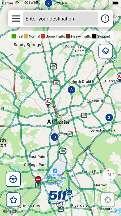 Emulate iPhone app 511 Georgia using MyAndroid Emulate iPhone app 511 Georgia using MyAndroid