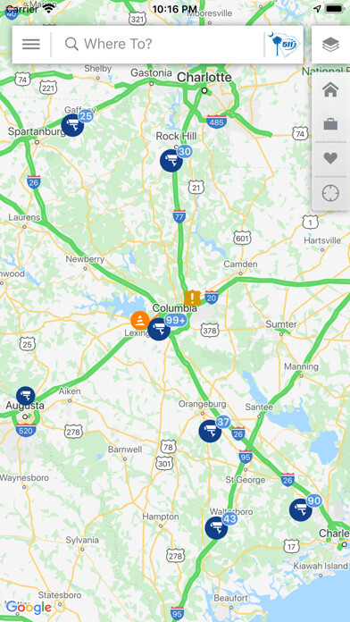 Emulate iPhone app 511 South Carolina Traffic using MyAndroid Emulate iPhone app 511 South Carolina Traffic using MyAndroid