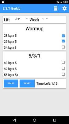 Emulate Android APK 531 Workout App By Ben Emulate Android APK 531 Workout App By Ben