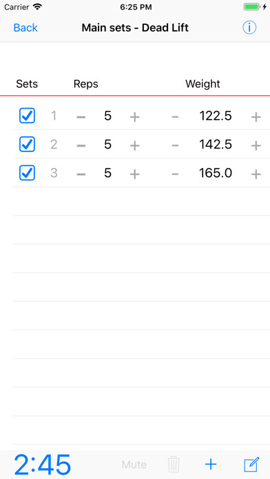 Emulate iPhone app 5/3/1 Workout logger - 531 using MyAndroid Emulate iPhone app 5/3/1 Workout logger - 531 using MyAndroid