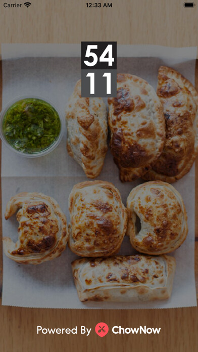 Emulate iPhone app 5411 Empanadas using MyAndroid