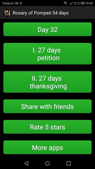 Run android online APK 54 day Rosary novena Pompeii from MyAndroid or emulate 54 day Rosary novena Pompeii using MyAndroid