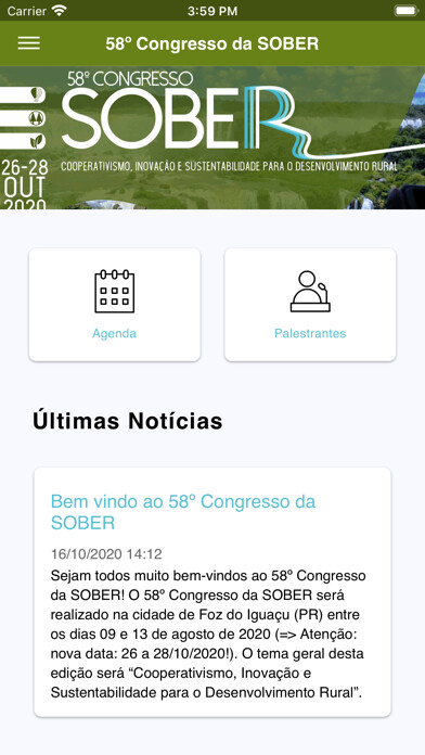 Emulate iPhone app 58º Congresso SOBER using MyAndroid Emulate iPhone app 58º Congresso SOBER using MyAndroid
