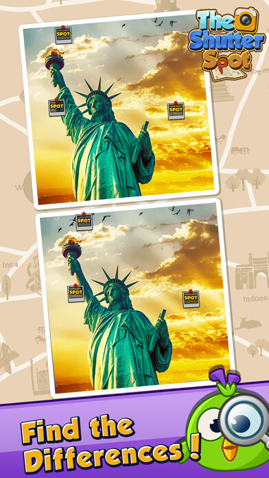 Emulate iPhone app 5 Differences : Spot It using MyAndroid