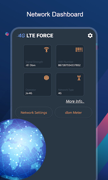 Run android online APK 5G/4G LTE Force from MyAndroid or emulate 5G/4G LTE Force using MyAndroid
