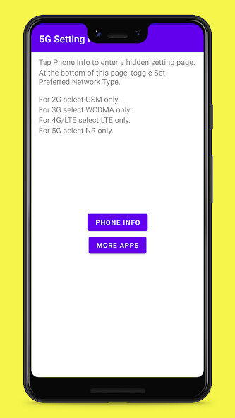 Run android online APK 5G Setting Pro from MyAndroid or emulate 5G Setting Pro using MyAndroid Run android online APK 5G Setting Pro from MyAndroid or emulate 5G Setting Pro using MyAndroid