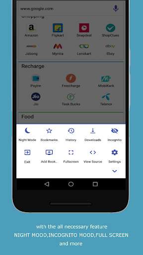 Run android online APK 5G SPEED BROWSER from MyAndroid or emulate 5G SPEED BROWSER using MyAndroid