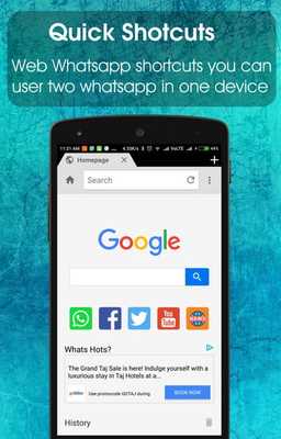 Emulate Android APK 5G Web Browser