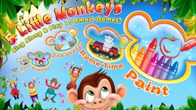 Emulate iPhone app 5 Little Monkeys: Songs & More using MyAndroid Emulate iPhone app 5 Little Monkeys: Songs & More using MyAndroid