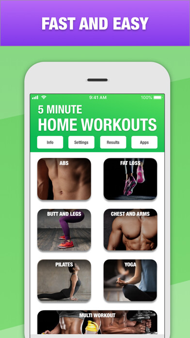 Emulate iPhone app 5 Minute Home Workout using MyAndroid Emulate iPhone app 5 Minute Home Workout using MyAndroid