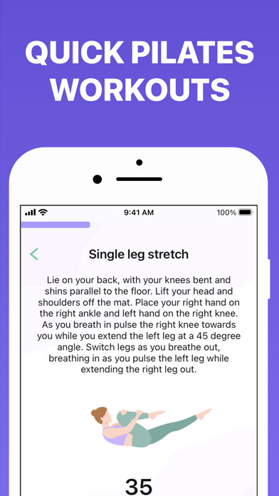 Emulate iPhone app 5 Minute Pilates Workouts using MyAndroid Emulate iPhone app 5 Minute Pilates Workouts using MyAndroid