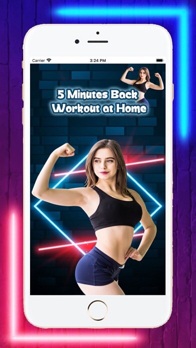 Emulate iPhone app 5 Minutes Back Workout at Home using MyAndroid Emulate iPhone app 5 Minutes Back Workout at Home using MyAndroid