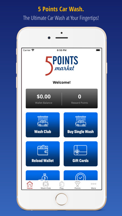 Emulate iPhone app 5 Points Market Car Wash using MyAndroid Emulate iPhone app 5 Points Market Car Wash using MyAndroid