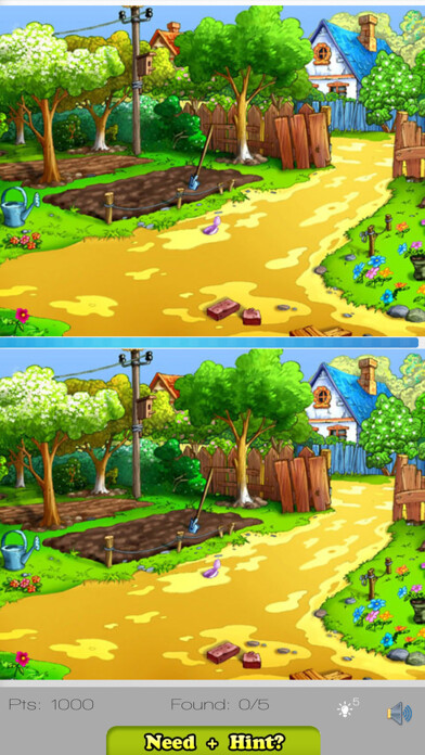 Emulate iPhone app 5 Spot The Differences - Find The Differences using MyAndroid