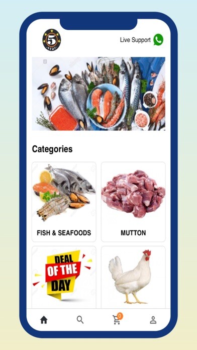 Run android online APK 5 Star Fish  Meat Hub from MyAndroid or emulate 5 Star Fish  Meat Hub using MyAndroid