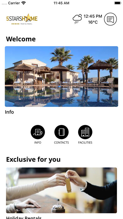 Emulate iPhone app 5Stars Home using MyAndroid